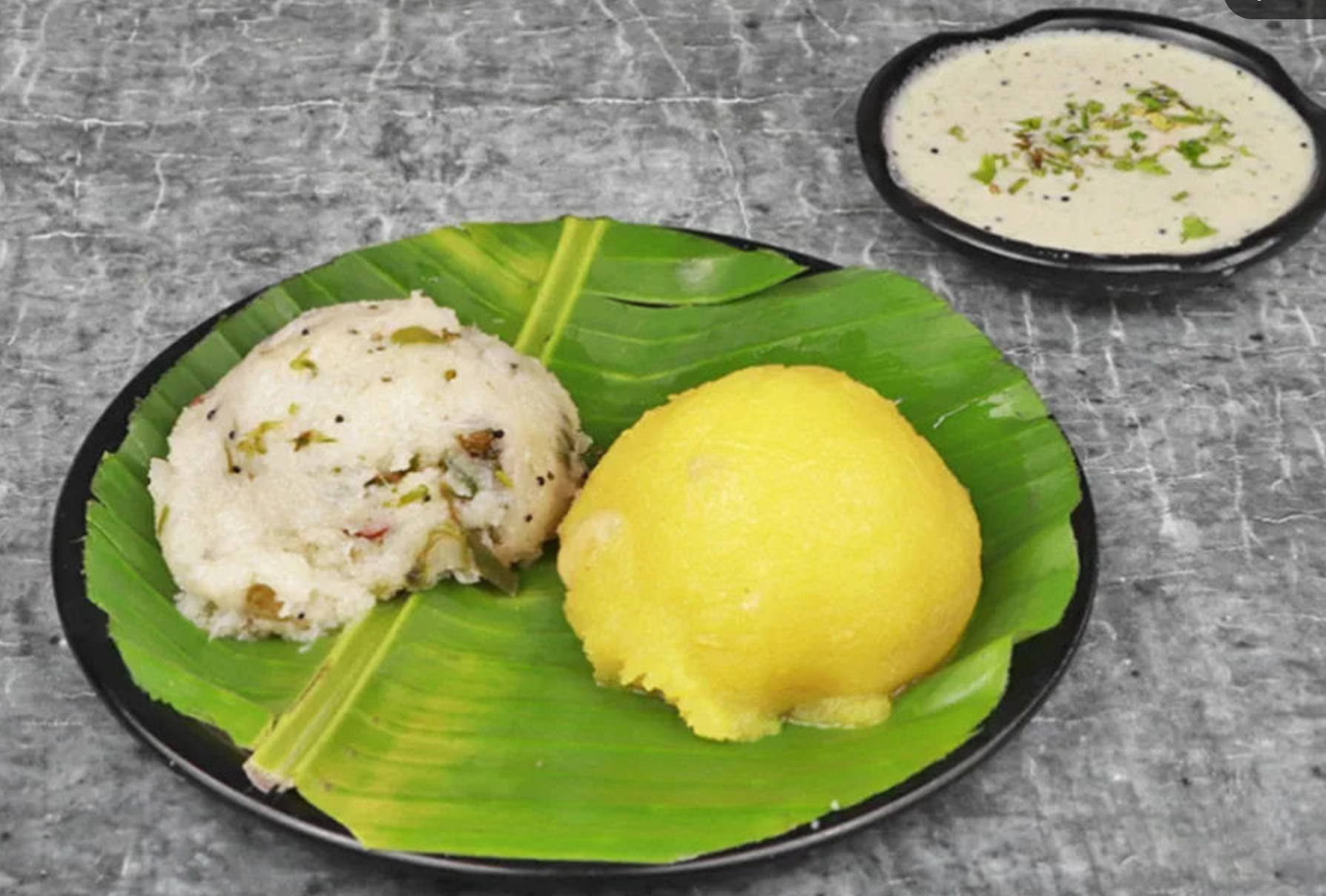 Vegetarian food at Mayura Cafe